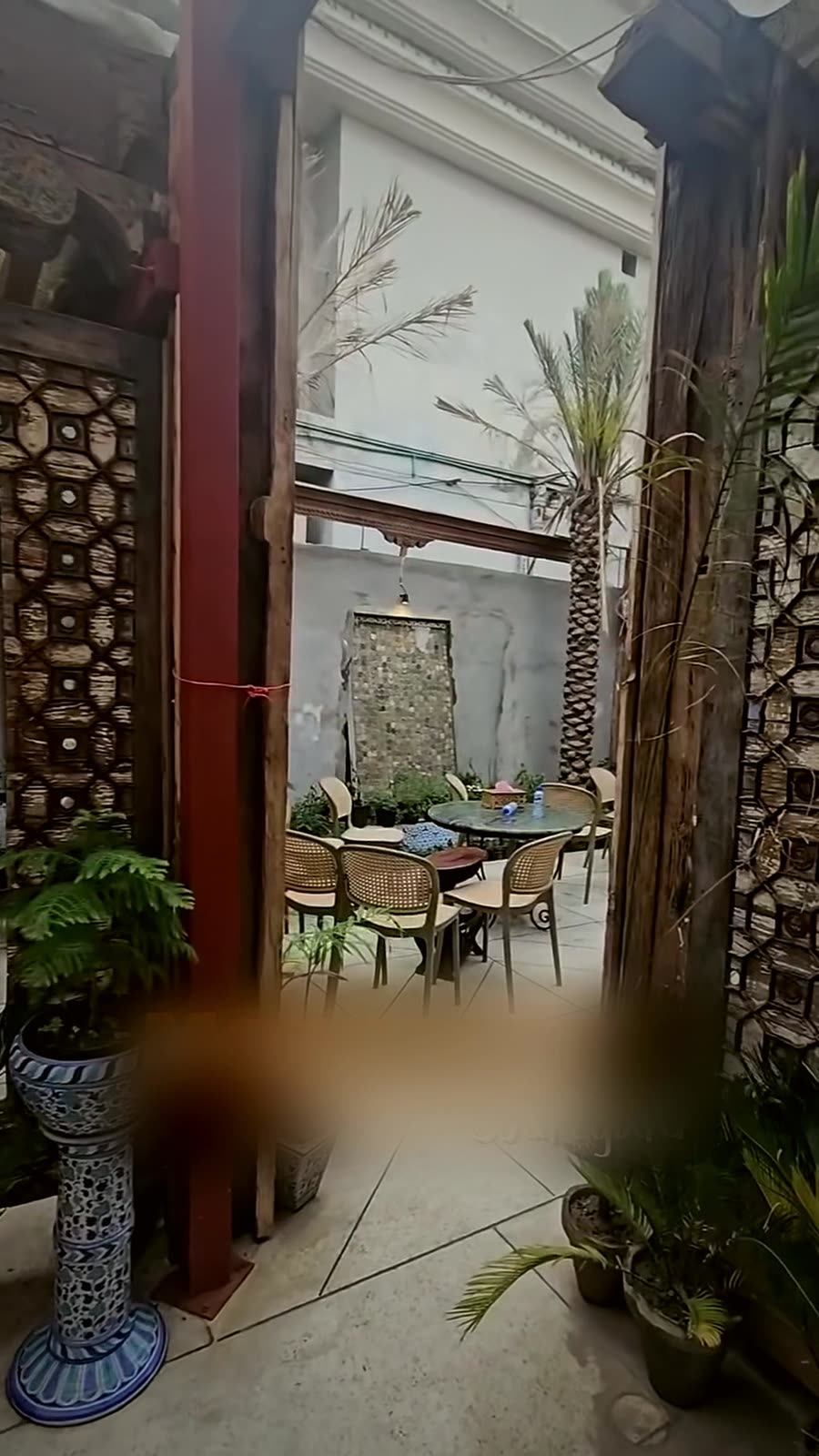 Moroccan Courtyard at Wiselife Global, Lahore